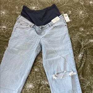 Abercrombie & Fitch Light Blue Boyfriend Jeans